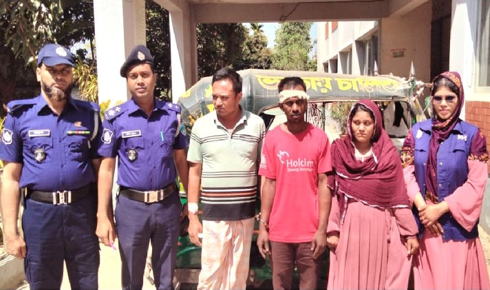কুমিল্লা চৌদ্দগ্রামে নারীসহ তিন গরু চোর আটক